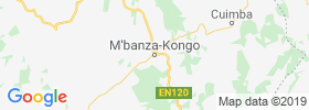 Mbanza Congo map